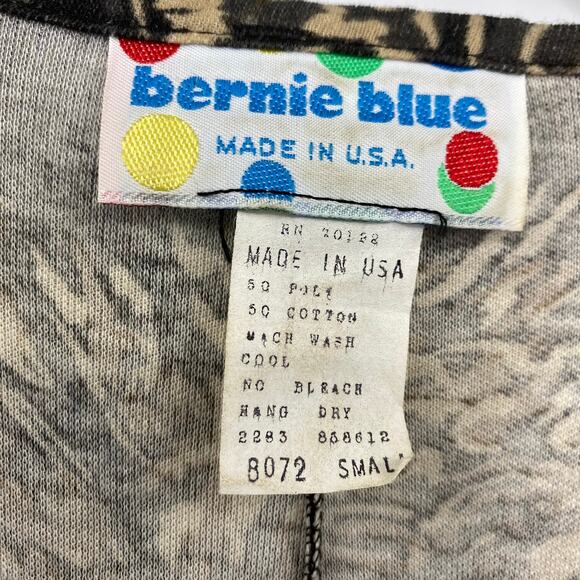 Vintage Bernie Blue Wrap Maxi Dress Structured Shoulders Dolman Sleeve Small - Picture 7 of 7